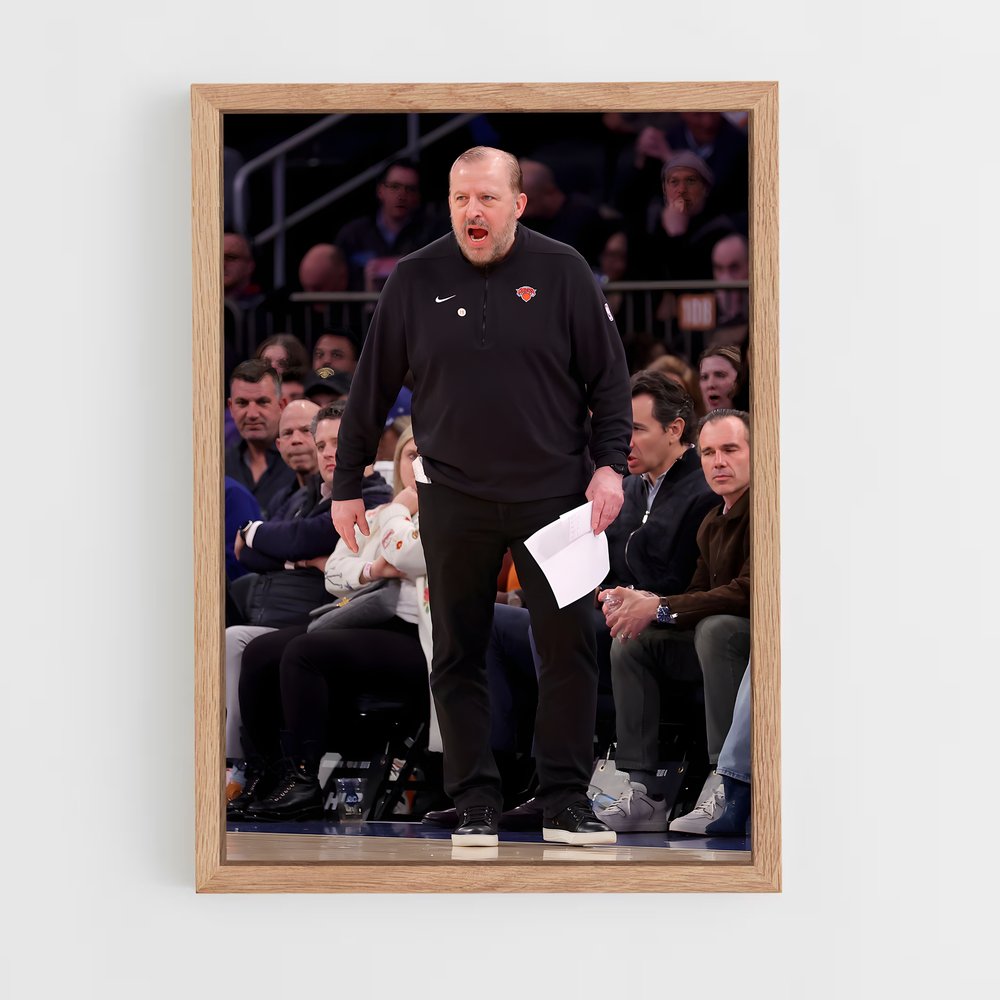Poster Tom thibodeau – affiche Basketball (vue 4)
